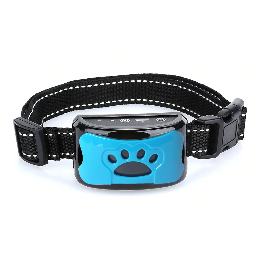 Dog Bark Collar Ultrasonic Vibration Stopper For Training