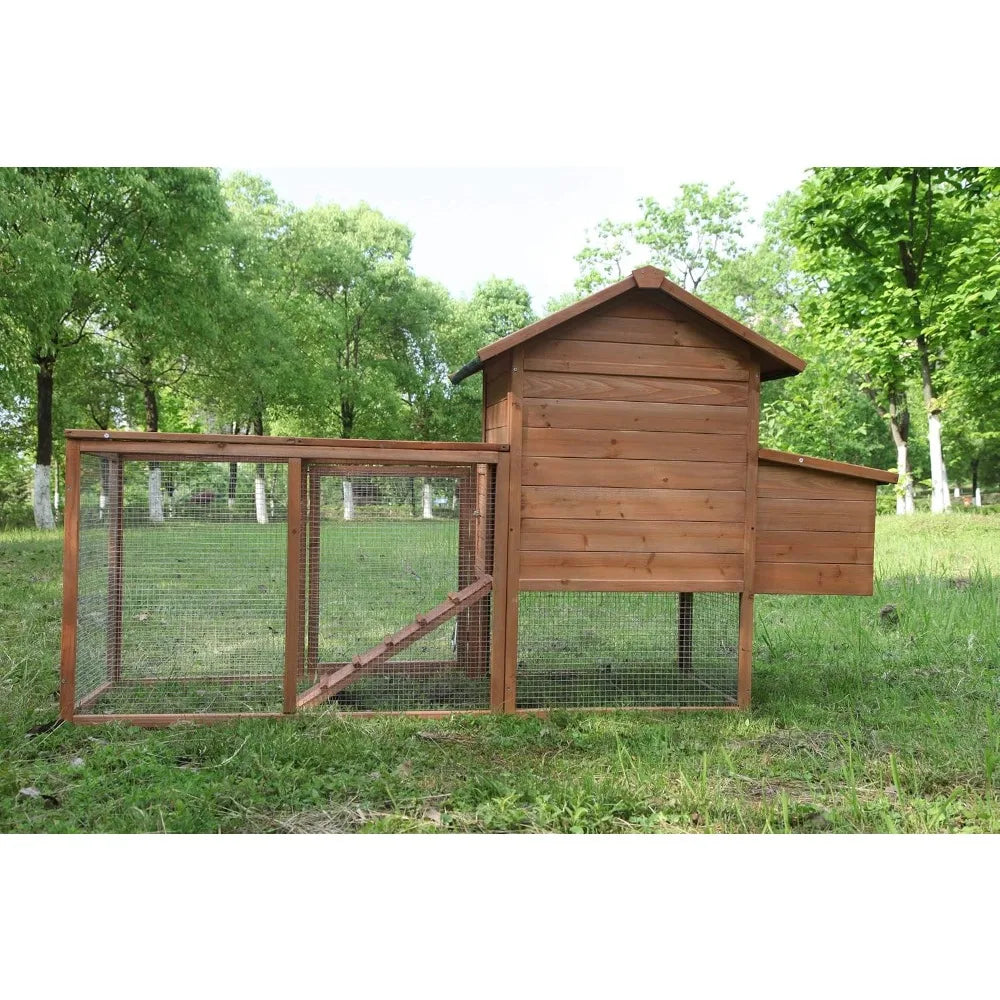Chicken Coop Outdoor Poultry House Waterproof Roof