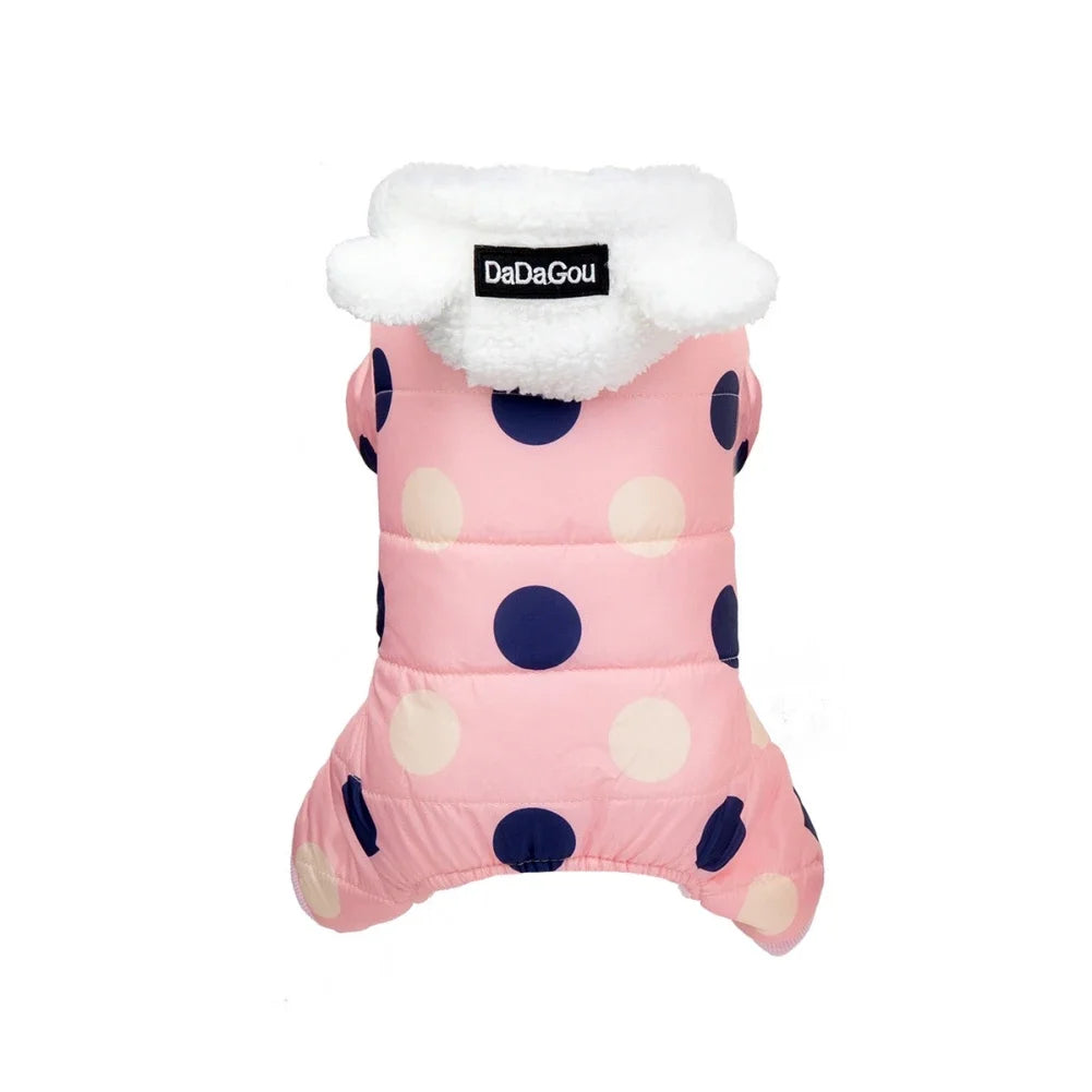 Dog Hoodie Fleece Coat Warm Winter Puppy Sweater Jacket