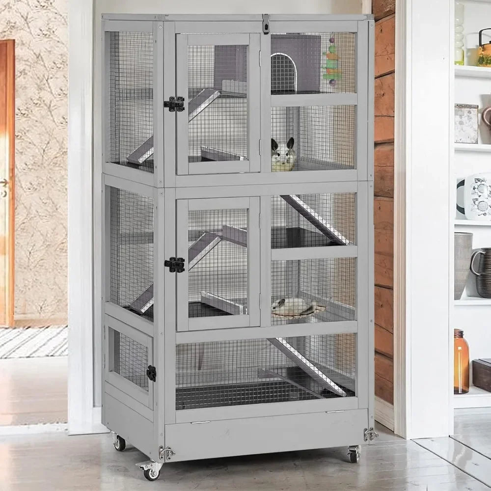 Small Animal Cage Waterproof Indoor Use For Pets Enclosure