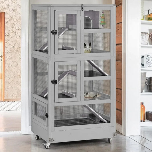 Small Animal Cage Waterproof Indoor Use For Pets Enclosure