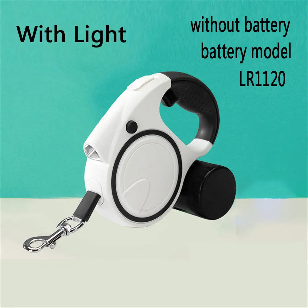 Dog Leash Retractable For Easy Walks And Training Sessions