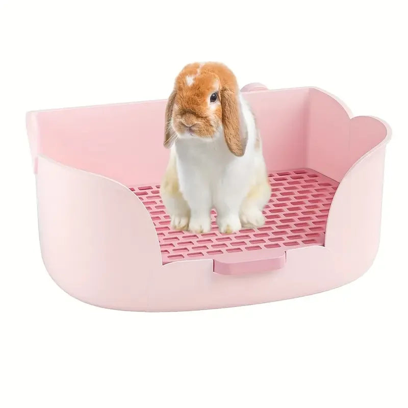 Rabbit Litter Box Corner Toilet Trainer For Small Animals