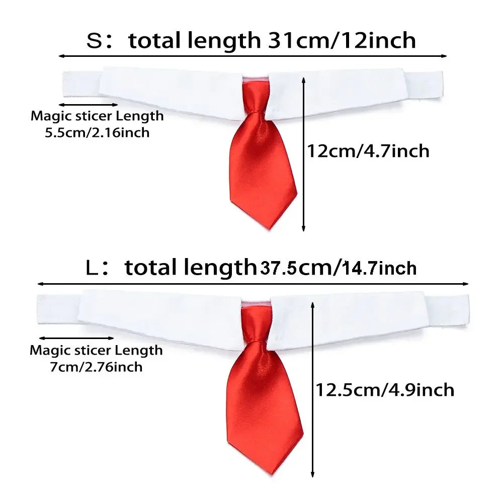 Pet Bow Tie Cotton Tuxedo Necktie for Small Dogs Cats