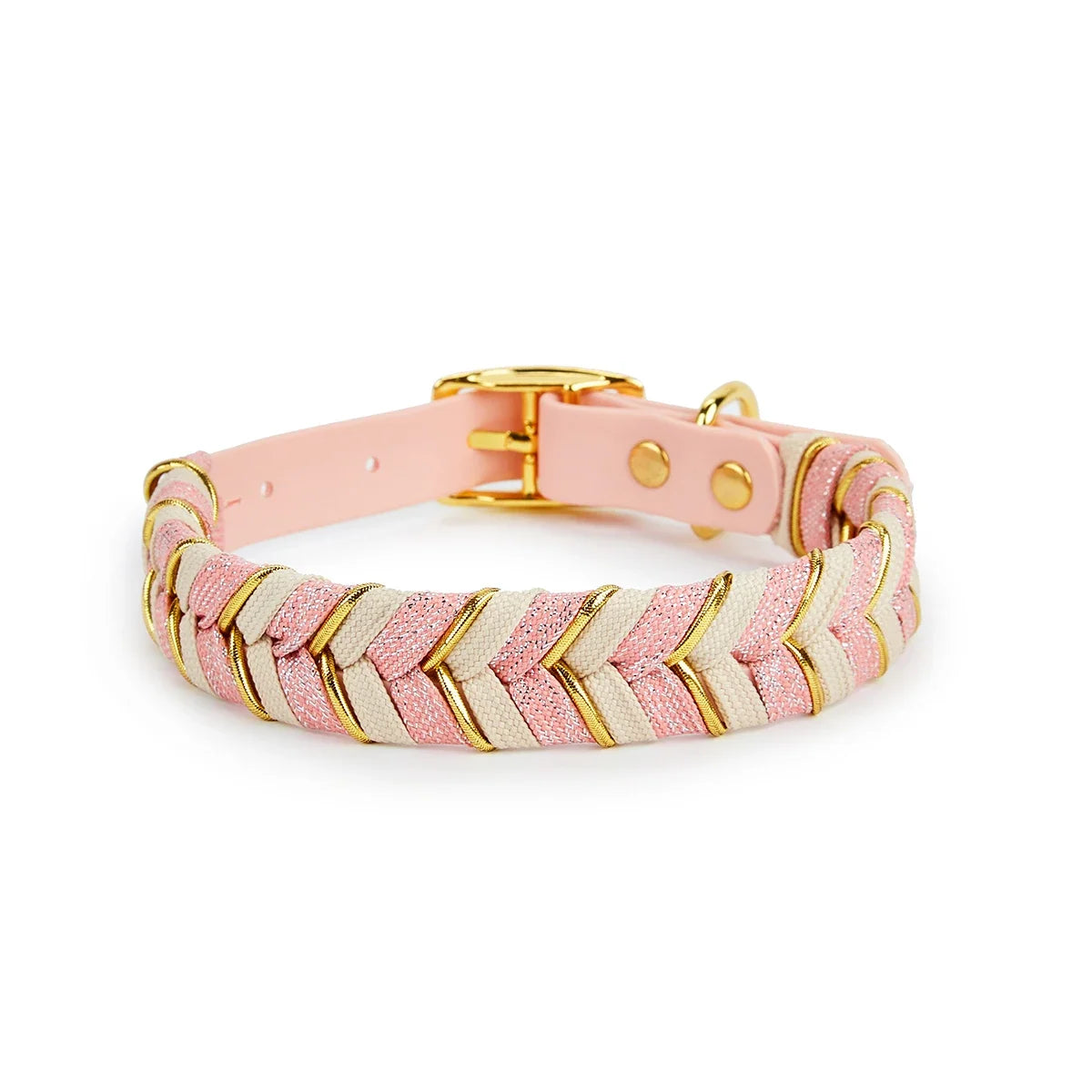 Dog Collar Handmade Striped Polyester For All Breeds