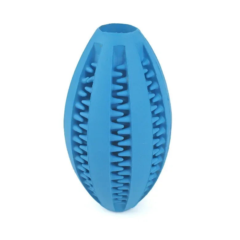 Dog Chew Ball Natural Rubber Teeth Cleaning Toy
