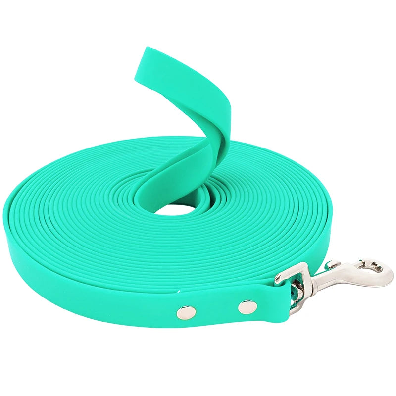 Dog Leash Waterproof PVC Durable Easy Clean Walking Lead