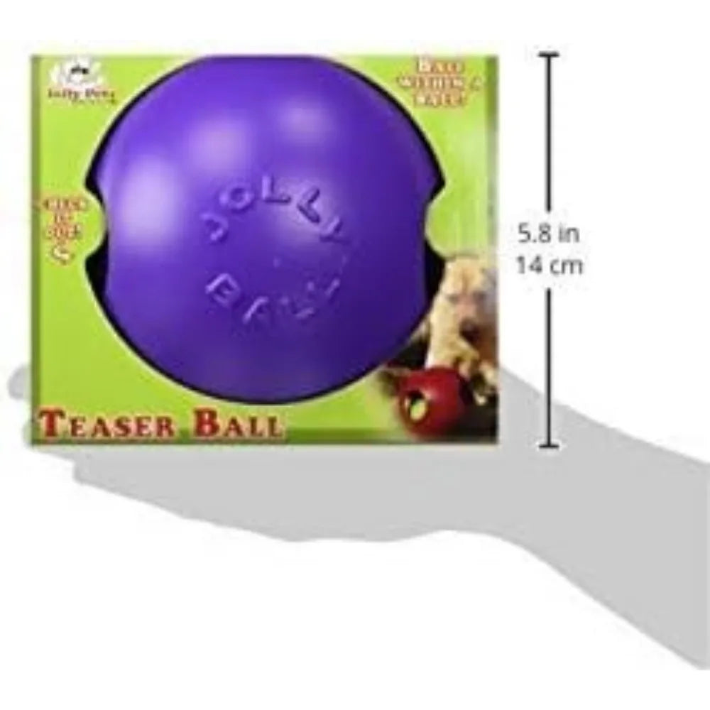 Dog Toy Teaser Ball Plastic Puzzle With Inner Ball