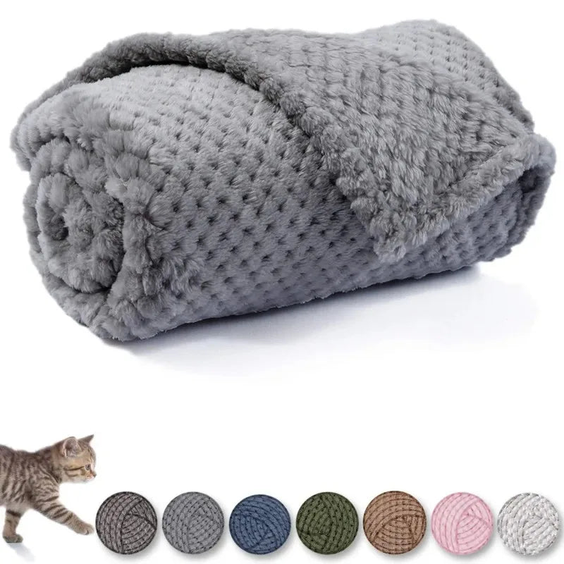 Pet Blanket Fleece Throw