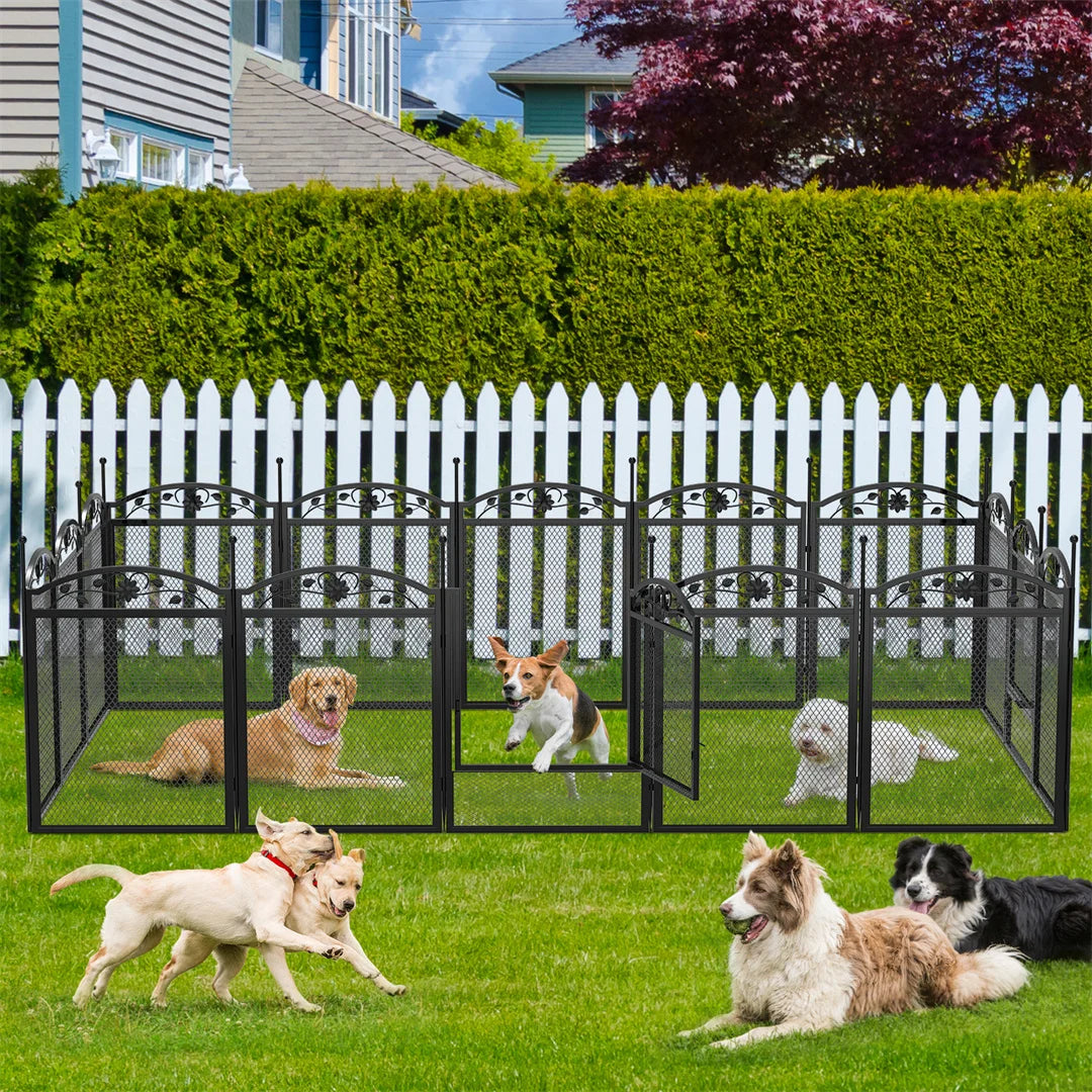 BINGOPAW Dog Playpen Heavy Duty Whelping Training