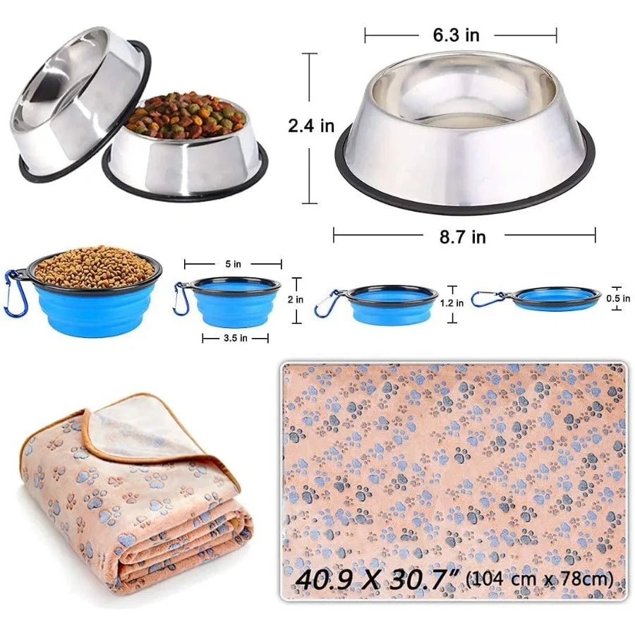 Puppy Starter Kit 39-Piece Essentials for New Dog Owners