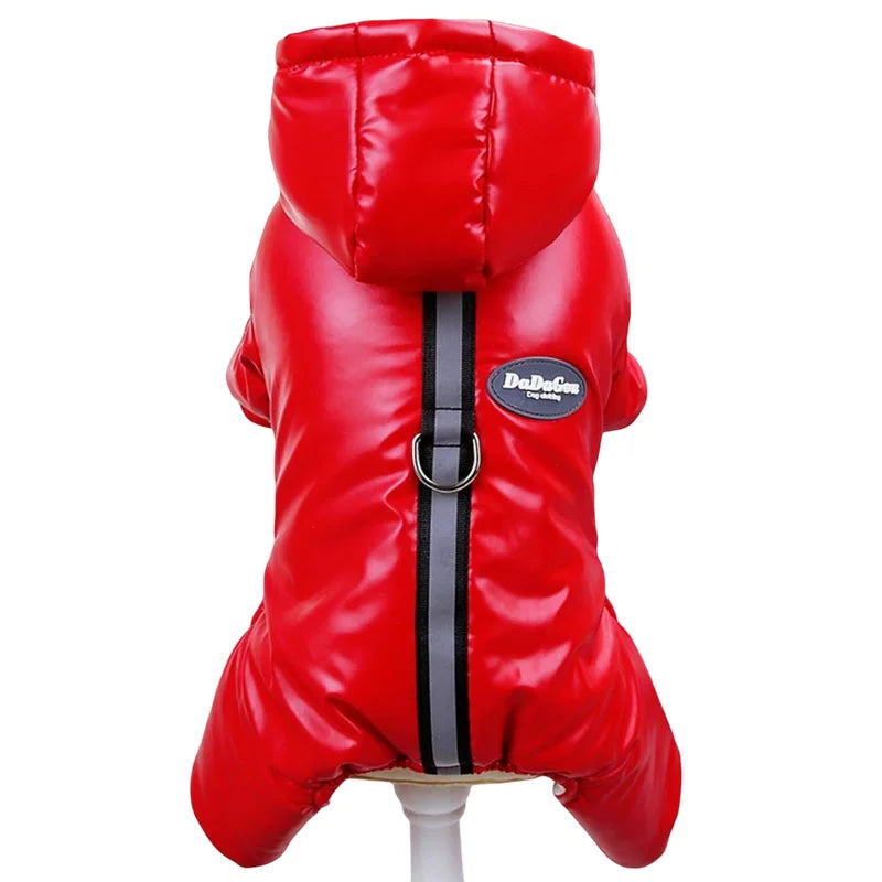 Dog Jumpsuit Hoodie Cozy All Season Petwear For Dogs