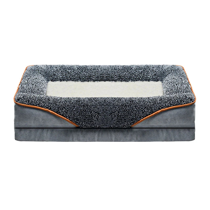 Dog Bed Removable Washable Coral Fleece for All Seasons