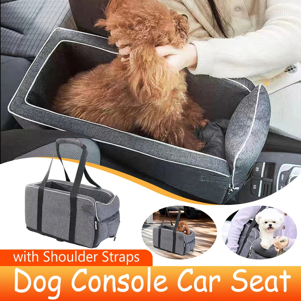 Car Dog Bed Removable And Washable Portable Pet Car Mat