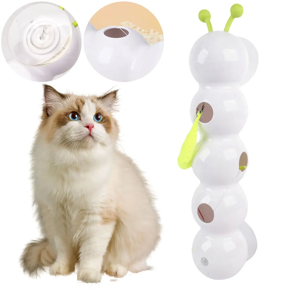 VKTECH Cat Toy Rechargeable Motion Activated Teasing Tail