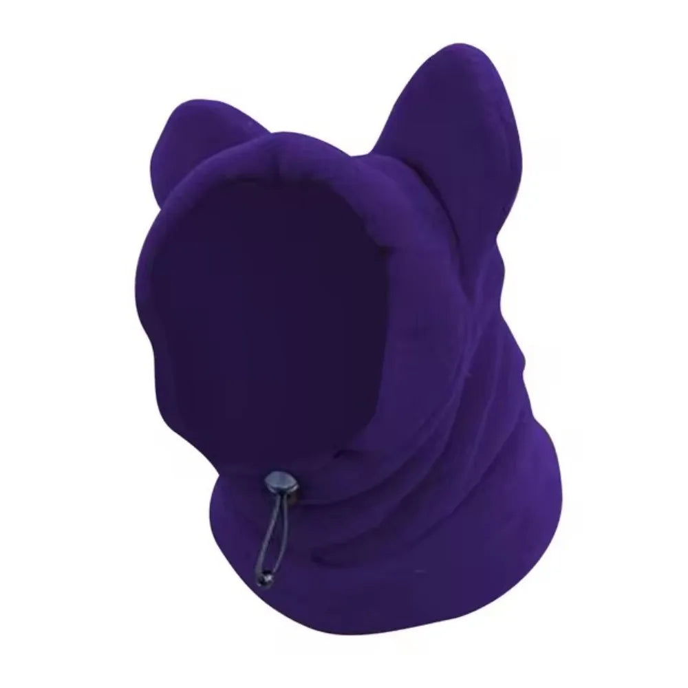 Dog Hat Fleece Bat Headwear For Pets Cozy Everyday Wear