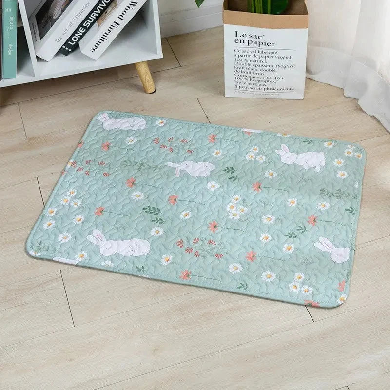 Pet Diaper Mat Washable Dog Training Pad For Home Use