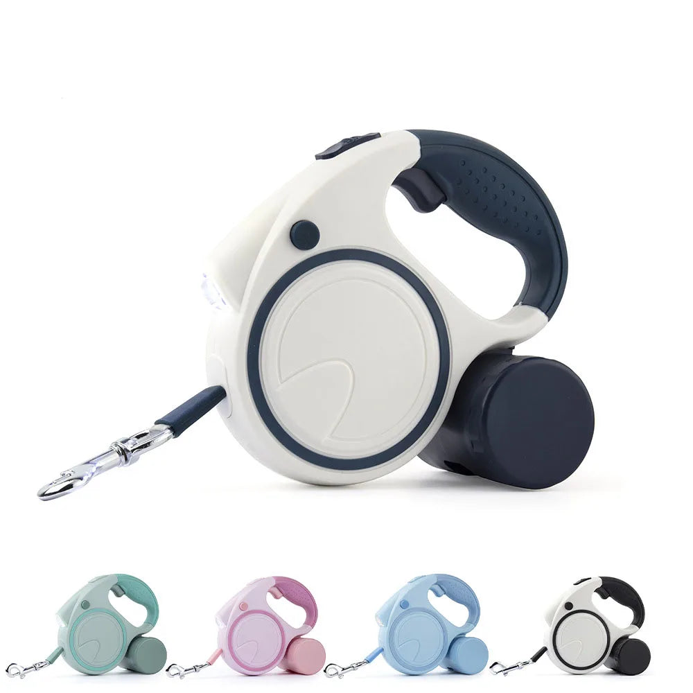 Dog Leash Retractable For Easy Walks And Training Sessions