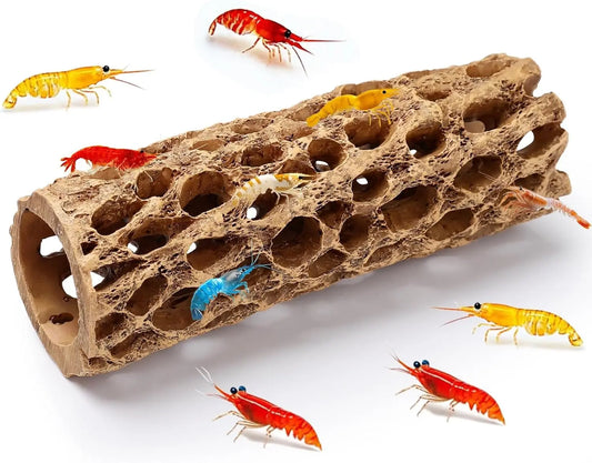 Resin Cholla Wood Aquarium Decoration Realistic Shrimp Hideouts