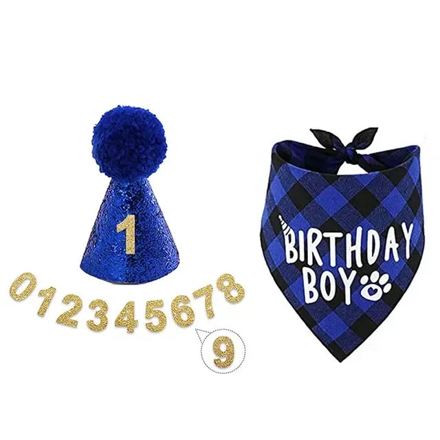 YTYINCN Pet Birthday Hat Decor For Cats And Dogs Party
