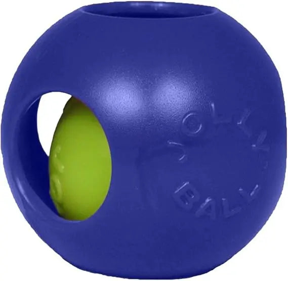 Dog Toy Teaser Ball Plastic Puzzle With Inner Ball