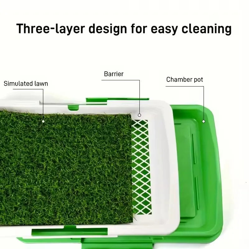 Booteely Pet Dog Toilet Artificial Grass Potty Washable