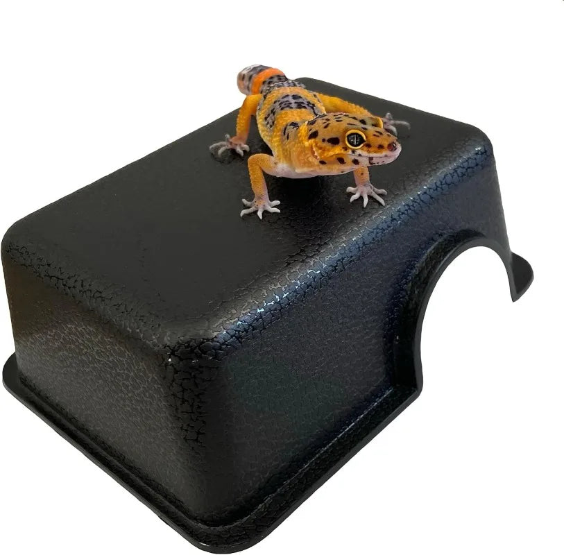 Plastic Reptile Hide Box For Geckos And Snakes