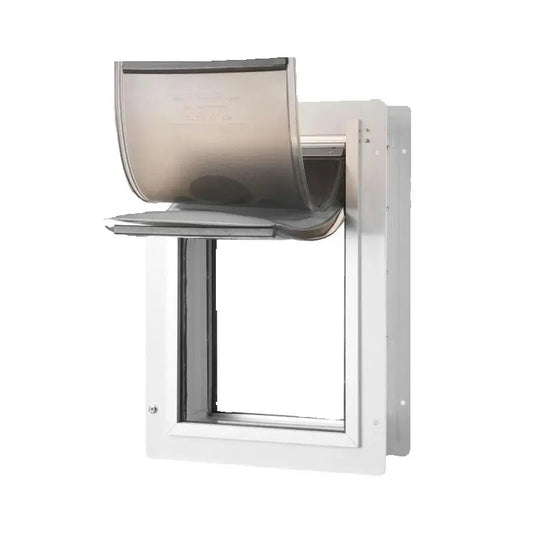 Dog Door Pet Door Metal Frame With Lock Weatherproof