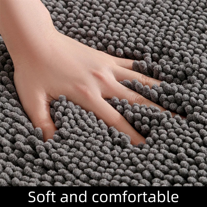Dog Door Mat Absorbent Microfiber Non-Slip Muddy Paw Cleaner