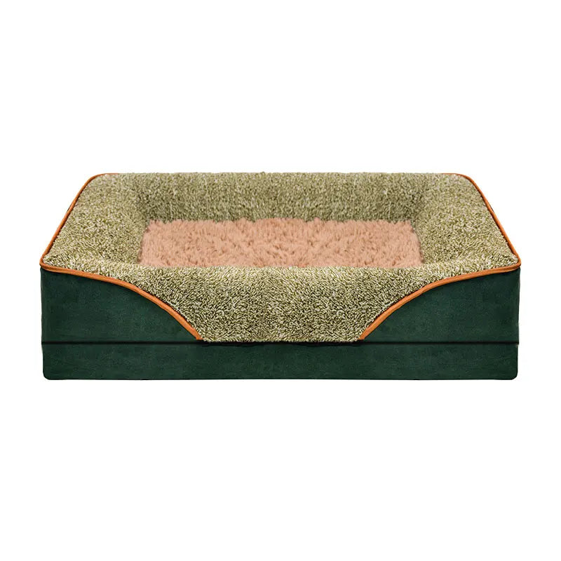 Dog Bed Coral Fleece Sofa Cushion for Dogs and Cats