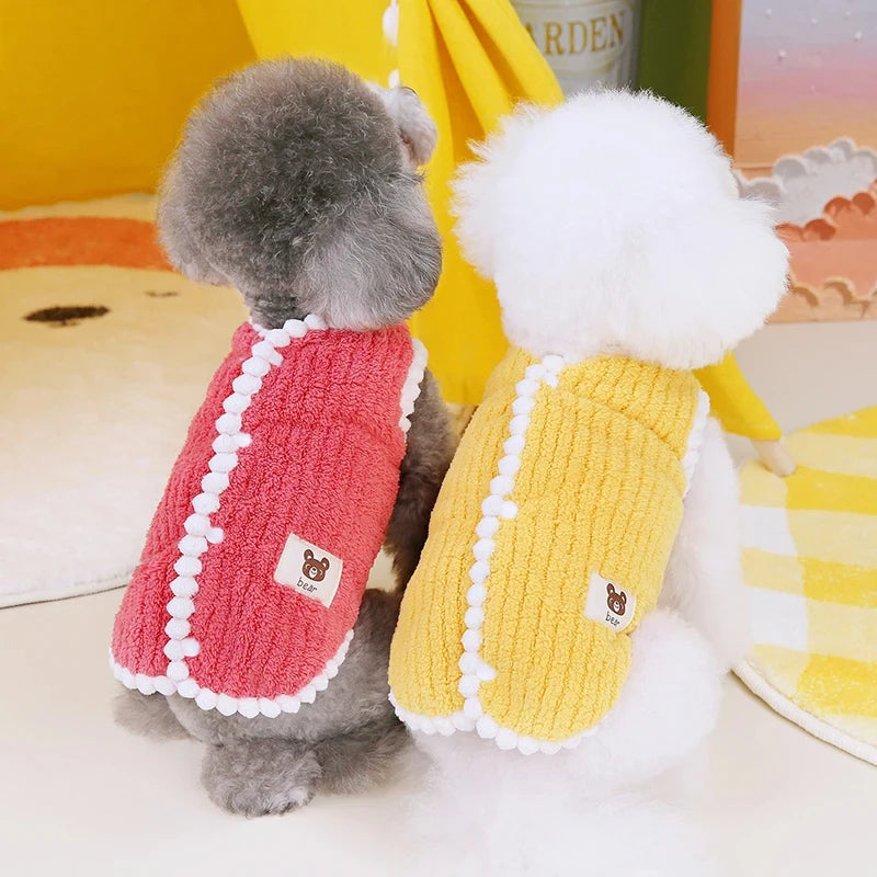 Dog Coat Fleece Warm Winter Coat For Dogs And Cats