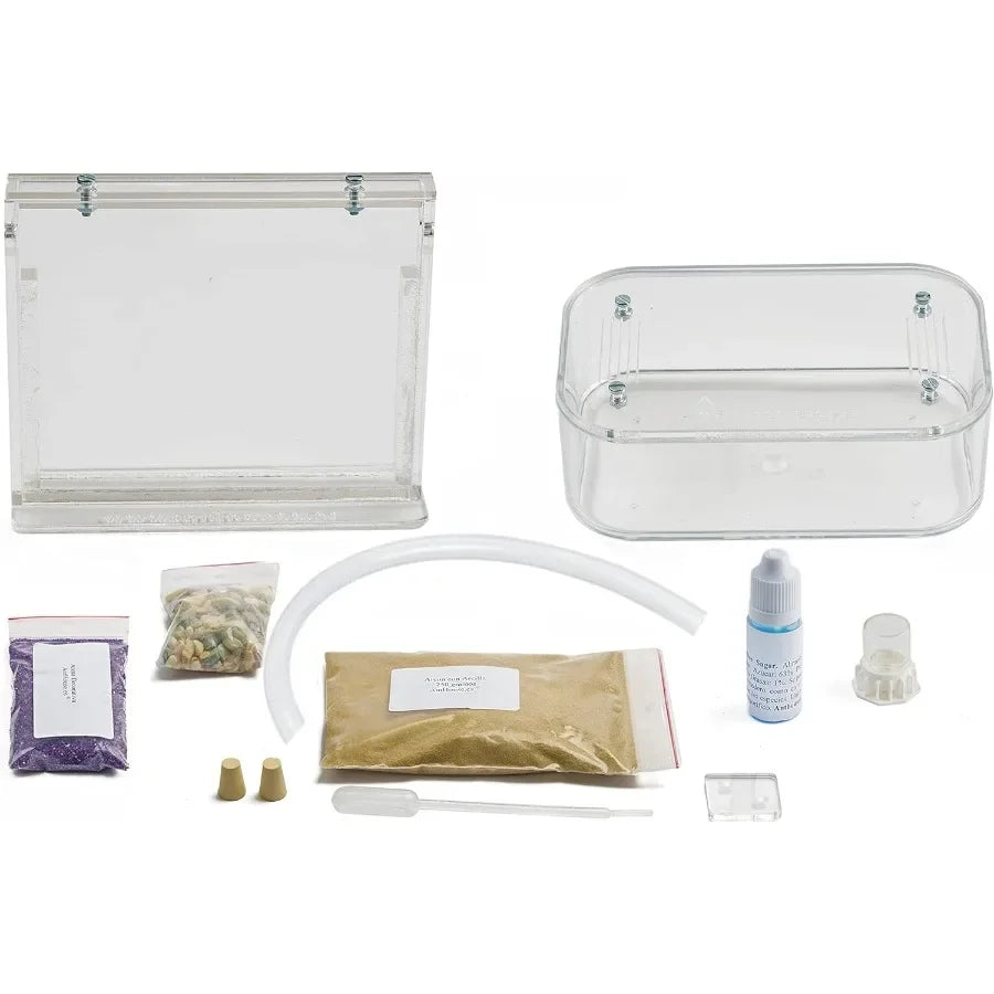 Educational Natural Sand Ant Farm Acrylic Kit for Indoor Exploration