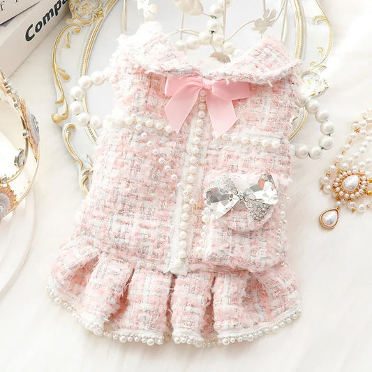 Dog Dress Winter Apparel Outfit For Pets Collection