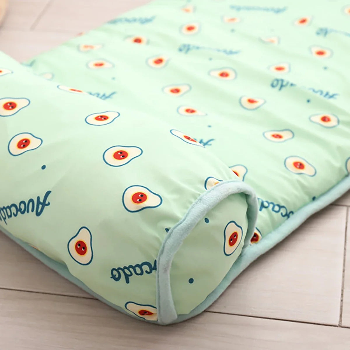 Dog Cooling Mat Silk Pad for Summer Breathable Bed