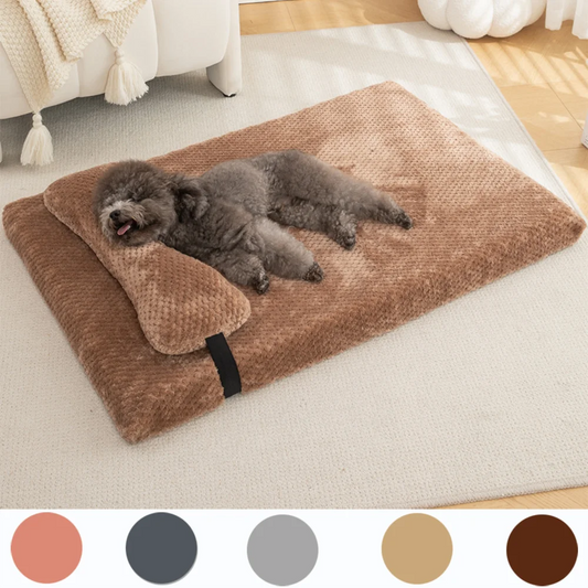Dog Bed With Removable Cover For Pets And Cats Comfort