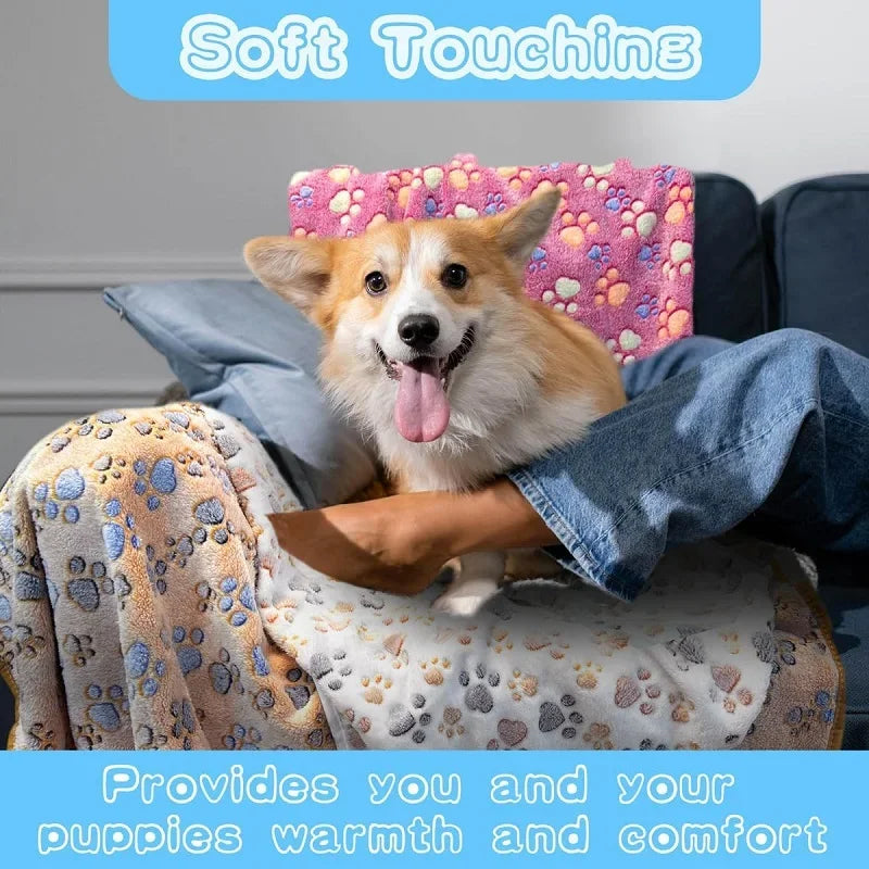 Pet Blanket Coral Fleece For Dogs And Cats Home Use
