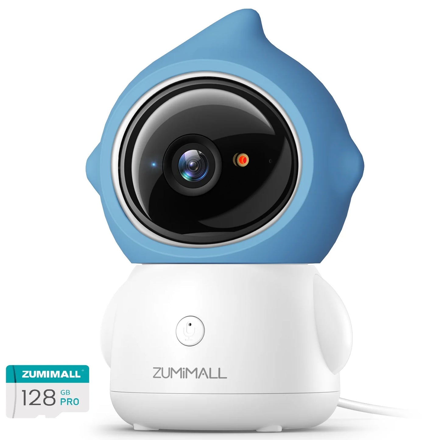 ZUMIMALL  5G/2.4G WiFi  Pet Camera with Laser light for Baby/Cats / Dogs (Plug in)360° Full-Room View, 2-Way Audio