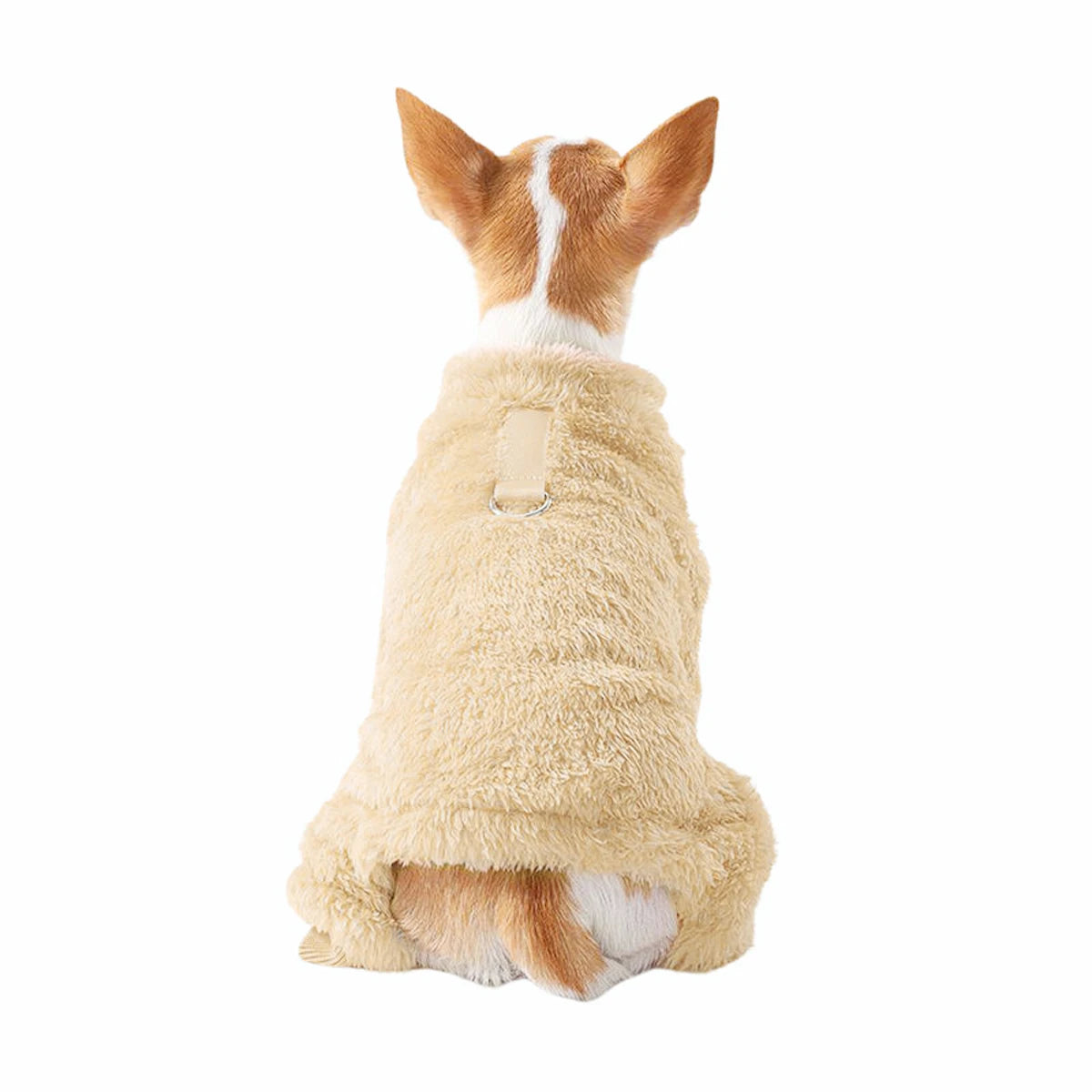 Dog Jumpsuit Winter Coat With Soft Flannel Lining Warm