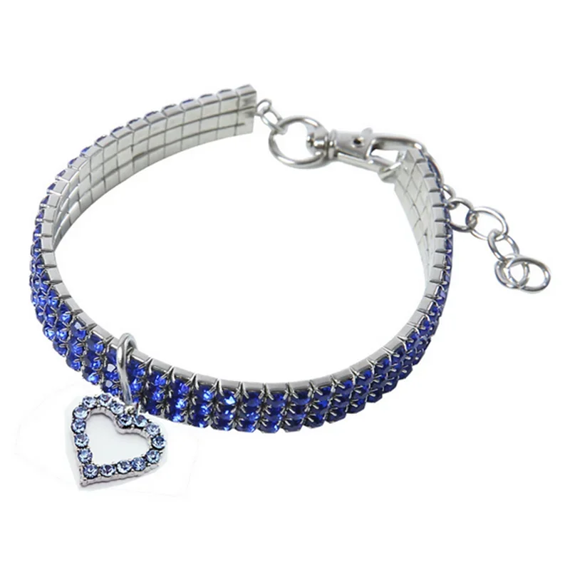 Dog Collar Bling Rhinestone For Small Medium Dogs Pets
