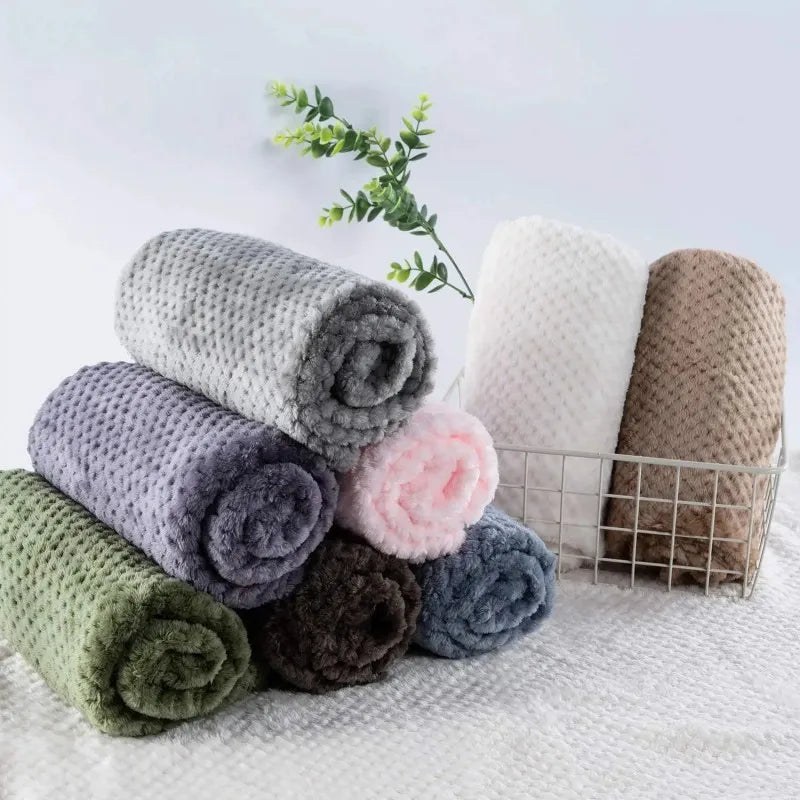 Pet Blanket Fleece Throw