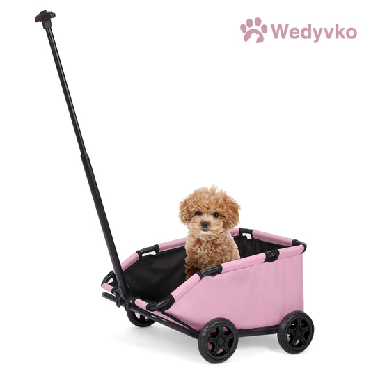 Pet Stroller Folding Travel Carrier For Small Pets