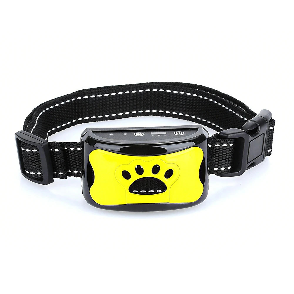 Dog Bark Collar Ultrasonic Vibration Stopper For Training