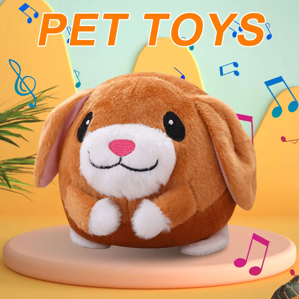 Shunmaii Cartoon Pig Moving Pet Plush Toy USB Rechargeable