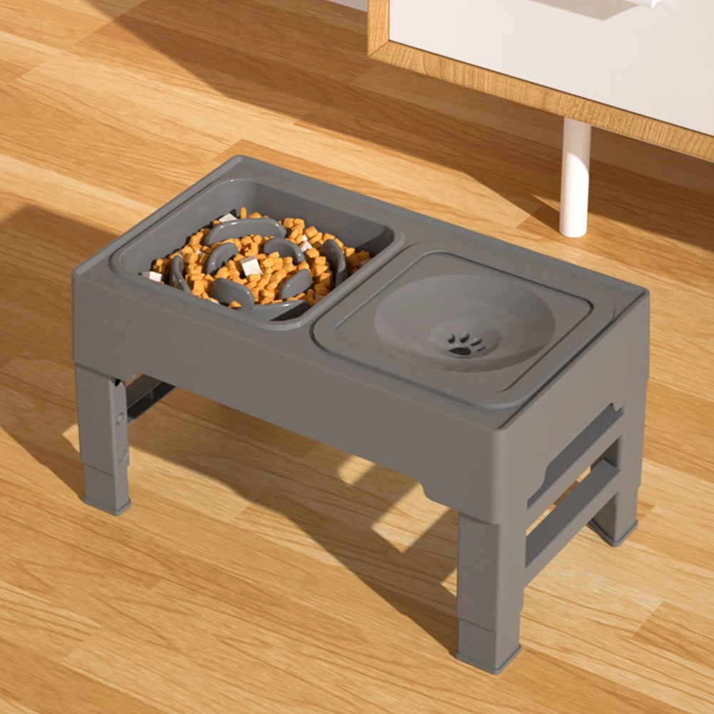 TWISTER.CK Bowl Stainless Steel 3-In-1 Slow-Feed Adjustable