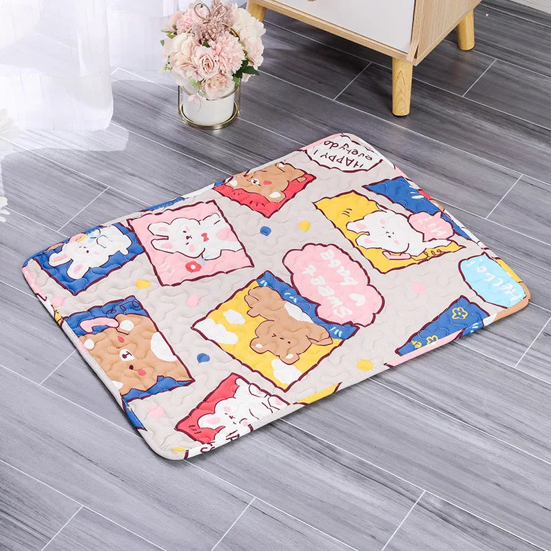 Pet Diaper Mat Washable Dog Training Pad For Home Use