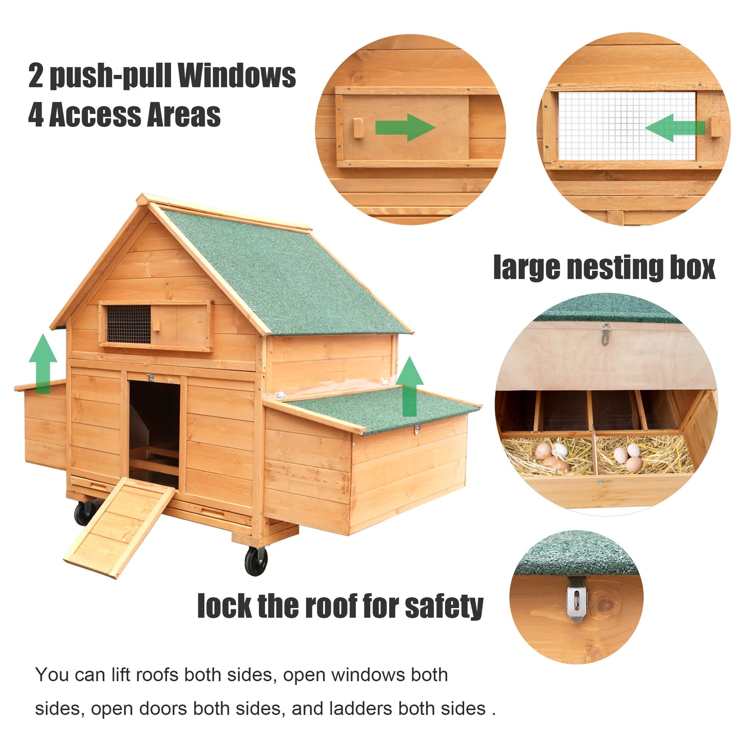 Chicken Coop On Wheels For Outdoor Poultry Keepers