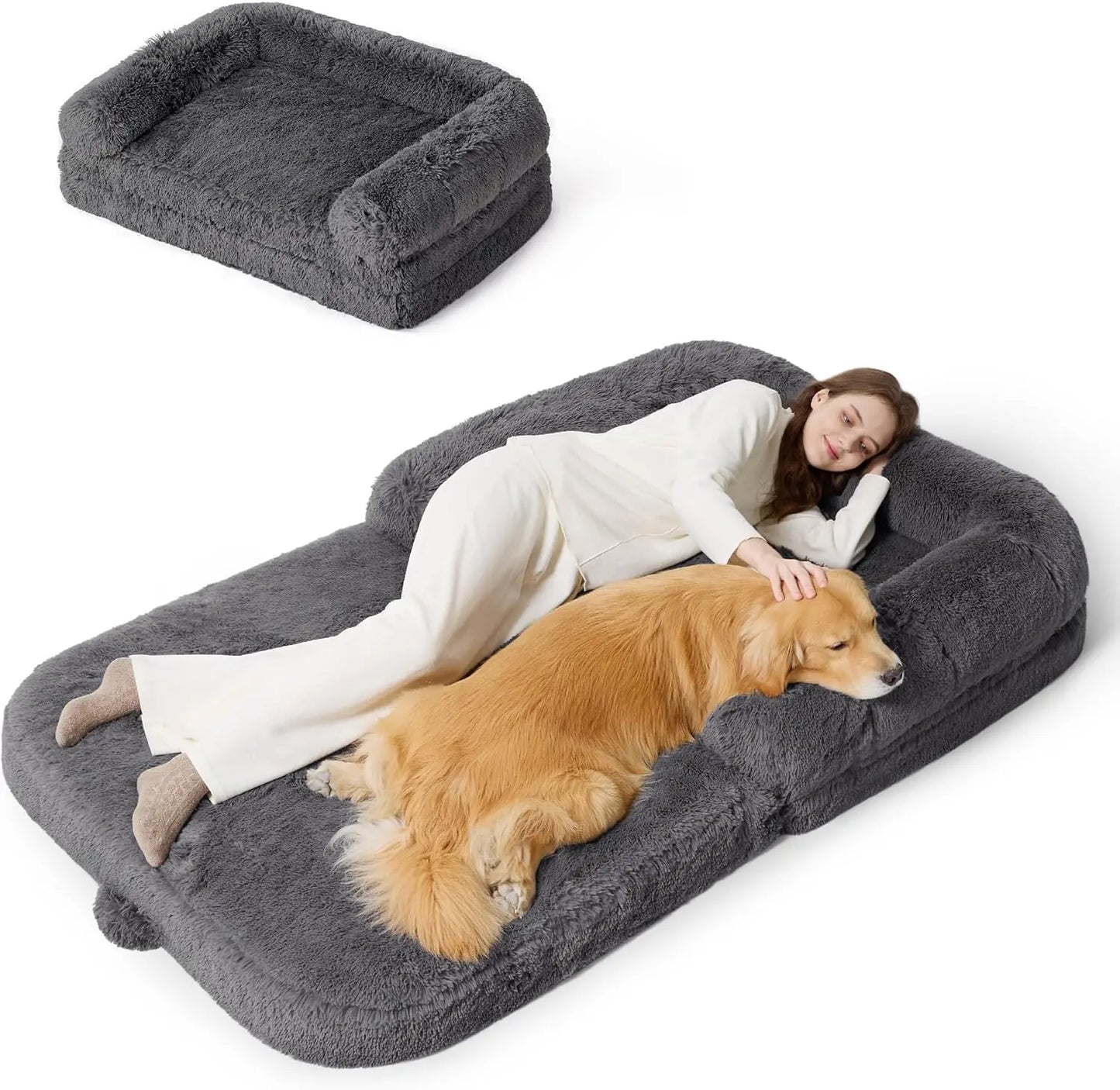 Dog Bed Orthopedic Foam For Adults And Pets Great For Home Use