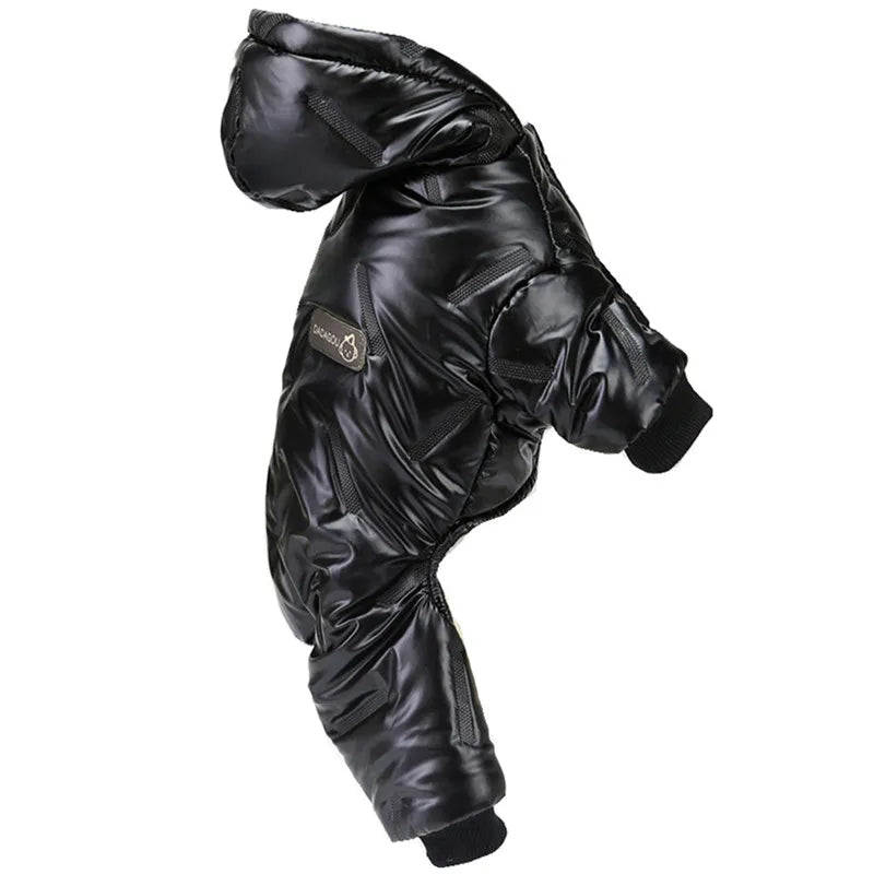 Dog Jumpsuit Warm Winter Waterproof Cotton Hoodie