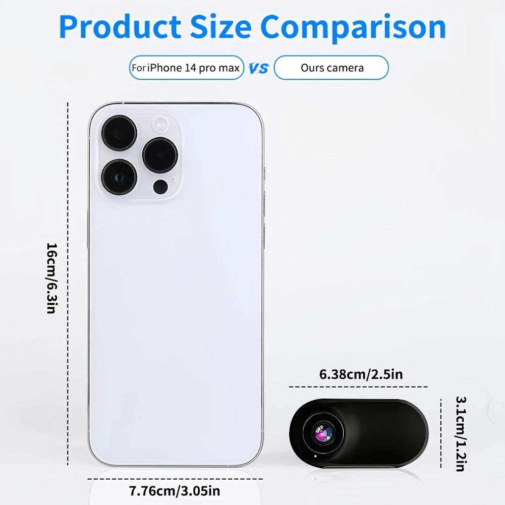 APWIKOGER Pet Collar Camera Wireless HD 1080P Nanny Cam