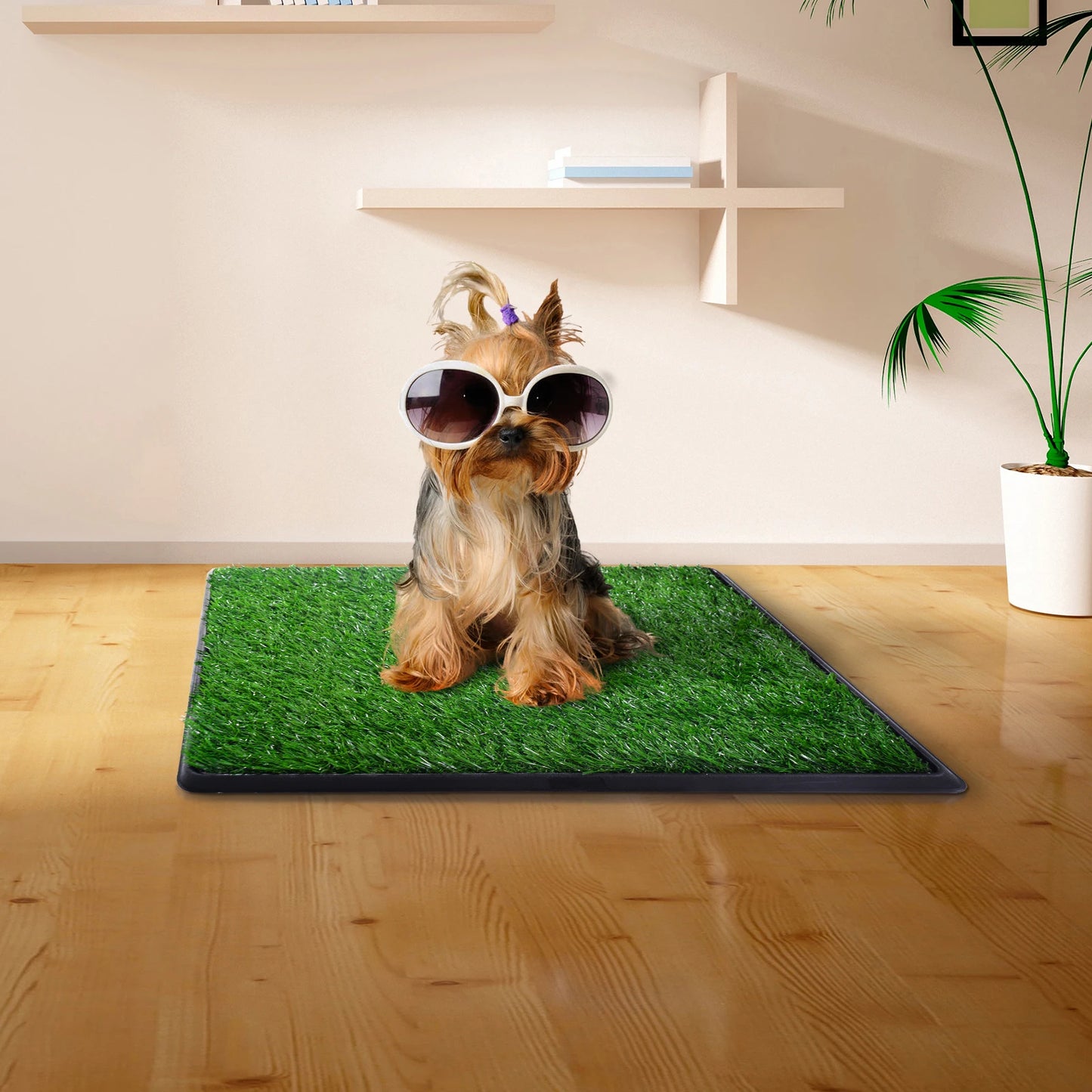 Pet Potty Artificial Turf For Easy Indoor Potty Training